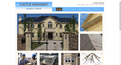 Desktop Screenshot of castlemasonry.co.uk